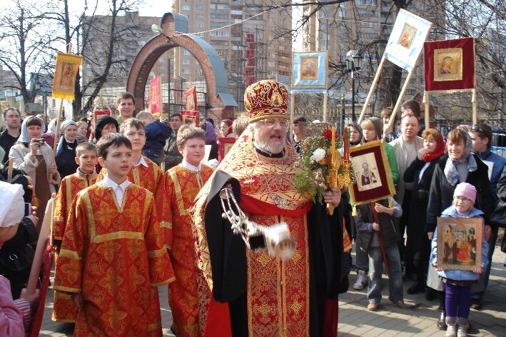 детский крестный ход одинцово пасха